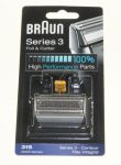 Braun Scherkopf 31S für Rasierer 81387940 Kombipack, Silber