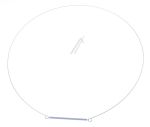Spannring für Waschmaschine Whirlpool Indesit 488000646906 Türmanschette 8kg
