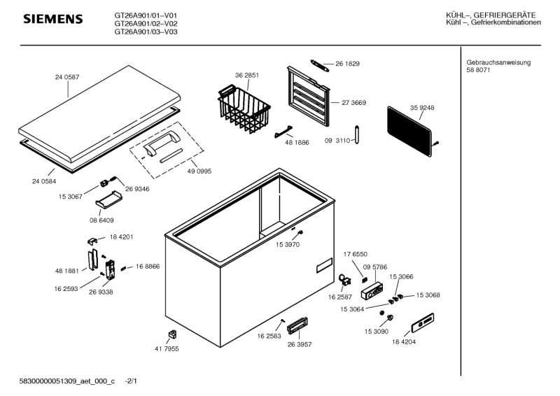 Ersatzteile_GT26A901_2F01_Bild_1