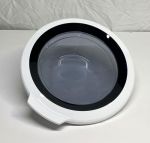 Türblende für Tür AEG 140061935924 weiß, geschweißt, Ø490 mm