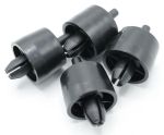 A1008-1180s Gummifuß für Mikrowelle Panasonic A10081180S schwarz, Standfuß