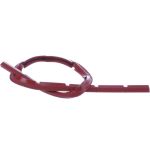 Gummimatte Glasschutz für Oberkorb, rot 12033690