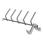 Klappstachel Oberkorb, rechts, dunkelgrau Klappstachelreihe Gläser Oberkorb, Dunkelgrau 12013193