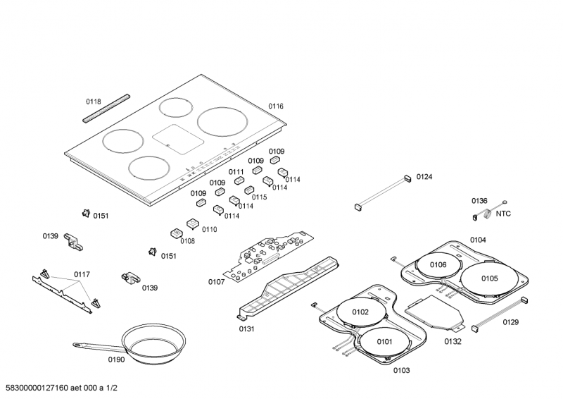 Ersatzteile_Inducc.siemens.tc_top_80cm_inox.4i_2Bcp_FS_EH78A501E_2F02_Bild_1