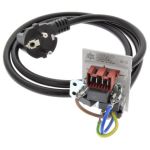 NETZKABEL 1000 MM SCHUKO STECKER C00533007 Bauknecht