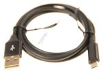 Schnelllade Micro-USB Datenkabel für Staubsauger Com Schwarz, 1 Meter, 3A