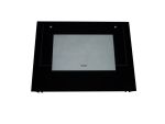 Türscheibe mit Träger für Ofen Whirlpool 481245059596 Glas, Backofen