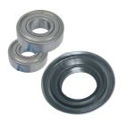 Lagersatz BOSCH 00087278 Wellendichtung 40x62/78x8/14,8 mit Kugellagern für Waschmaschine