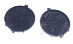 Kohlefilter 2er Set für Dunstabzugshaube Atlan 301030600054 Aktivkohle Geruchsfilter