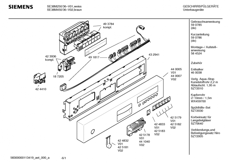 Ersatzteile_Extraklasse_SE38M250_2F36_Bild_1