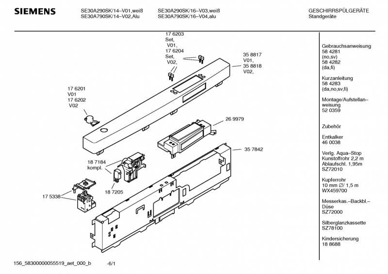Ersatzteile_SE30A790SK_2F16_Bild_1