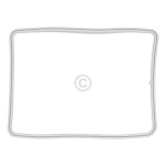 Dirty water tank cover seal Ecovacs 201-24A3-0117 für Staubsauger-Roboter