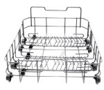 Whirlpool Geschirrspüler Unterkorb 488000536397 mit Korbrollen