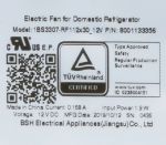 Lüfter für Bosch-Dunstabzugshaube 12031108 Hochleistung