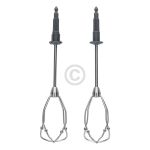 Rührbesen BOSCH 12008174  comfort Set rechts links mit Kügelchen für Handmixer