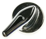 Drehknopf für Smeg Ofen 694976344 chrom, SF6903X