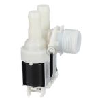 Magnetventil wie Whirlpool 481227128558 2-fach 90° 14,0mmØ für Waschmaschine