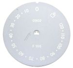 Zeitschaltscheibe für Ofen Smeg 762770902 Ofenuhr Drehknopf