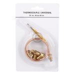 Thermoelement universal 600mm mit Adaptern für Gasherd Gasgrill