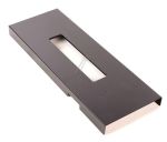 Dekorleiste für Bosch Siemens Kaffeemaschine 11020733 Profil, schwarz