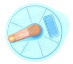 Tassimo Prüf-Scheibe Bosch 00342446 Reinigung