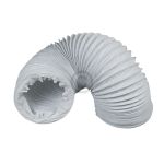 Abluftschlauch 150er Rundsystem 2,80m weiß für Dunstabzugshaube