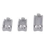 Lager passend für Bosch 00418674 Set für Oberkorbablagen Geschirrspüler 3Stk