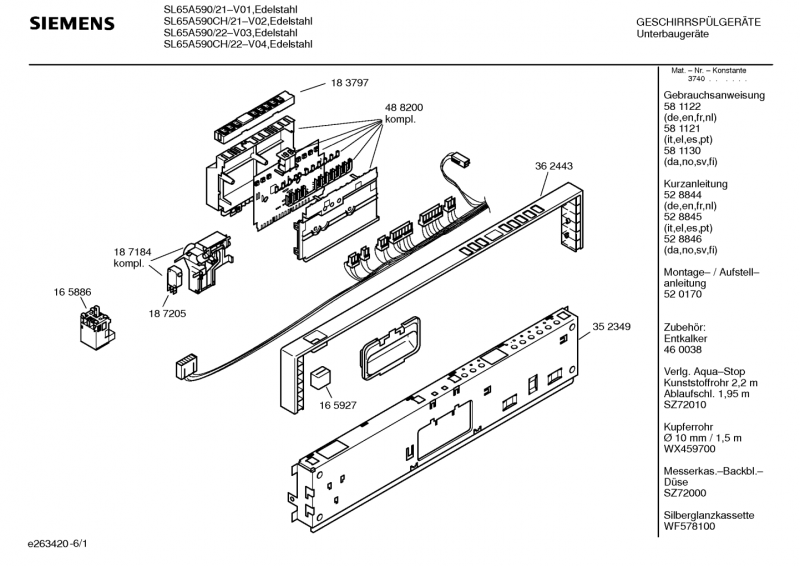 Ersatzteile_SL65A590CH_2F22_Bild_1