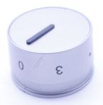 Knebel CODE2V2/09.239.00 für Amica Ofen 9070261 Silber