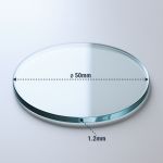 Ersatzglas 2Stk. für Lampe für Dunstabzugshaube