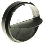 Flansch mit Ventil für Whirlpool Dunstabzugshaube 482000098201 - Abdichtung, Anschluss