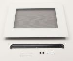 Backofenscheibe für Ofen Bosch Siemens 20008213 Weiß für 60cm Geräte