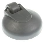 Vorderrad für Staubsauger Candy Hoover 49018440 Drehbares Rad