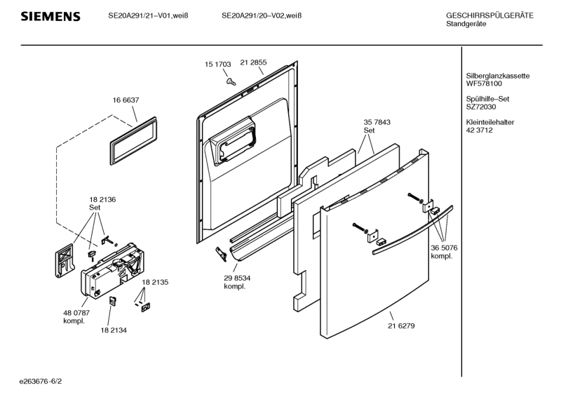 Ersatzteile_HiSense_SE20A291_2F21_Bild_2