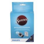 Set PHILIPS CA6515/02 Entkalker und Padhalter zweifach schwarz für SENSEO® VivaCafé Kaffeemaschine Padmaschine