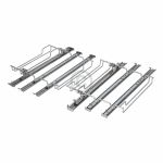Teleskopauszug 3fach links rechts SIEMENS HZ538S00 17002604  für Backofen