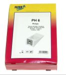 PH6-Beutel für Staubsauger Filterclean 000232K 4er-Pack
