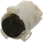 Drehgriff-Vorwahl für Ofen Bosch 10010655 schwarz, rund