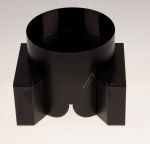 Verbindungsstück für Dunstabzugshaube Smeg 766650713 T-Stück