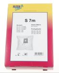 S 7m Vliesbeutel für Staubsauger Filterclean FL0076K 4er Pack
