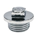 Verschlussstopfen 1/2" Außengewinde mit Vierkant für Leitungen Sanitär 16150 3