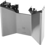 Frontblende für Kaffeemaschine Bosch 12033621 Kunststoff, weiß