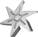 Lüfterrad für Backofen Bosch 00491577 Heißluft, Gebläse
