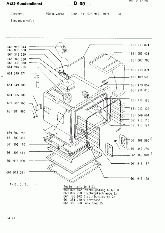 Ersatzteile_Competence_550_B_CH_S_61157591600_Bild_5
