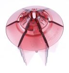 Abscheider rot Chili Nase für Staubsauger AEG 140207641048 Luftführung