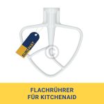 Flachrührer wie K45B KitchenAid 488000510843 für Küchenmaschine