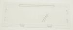 Kühlschrank-Schubladendeckel Beko C00871863 transparent, blau