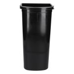 Inneneimer 8 liter schwarz Hailo 1226249 für Einbau-Abfallsammlersystem Hailo