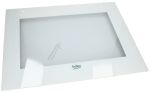 Beko Ofentür Innenglas Weiß C00914932 Türscheibe