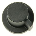 Knebel für Ofen Electrolux AEG 140101604019 mattschwarz